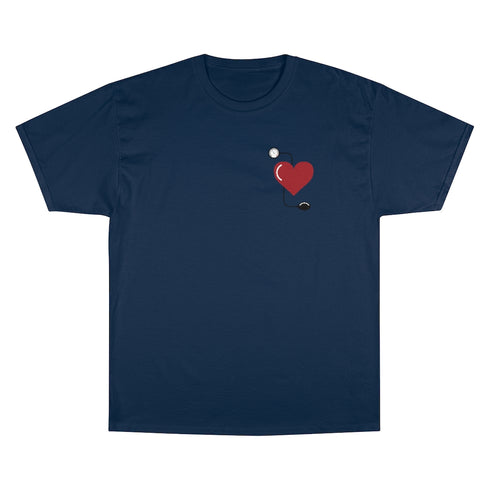 Her Stethoscope Champion T-Shirt